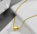 Anti Tarnish Heart Themed Necklace