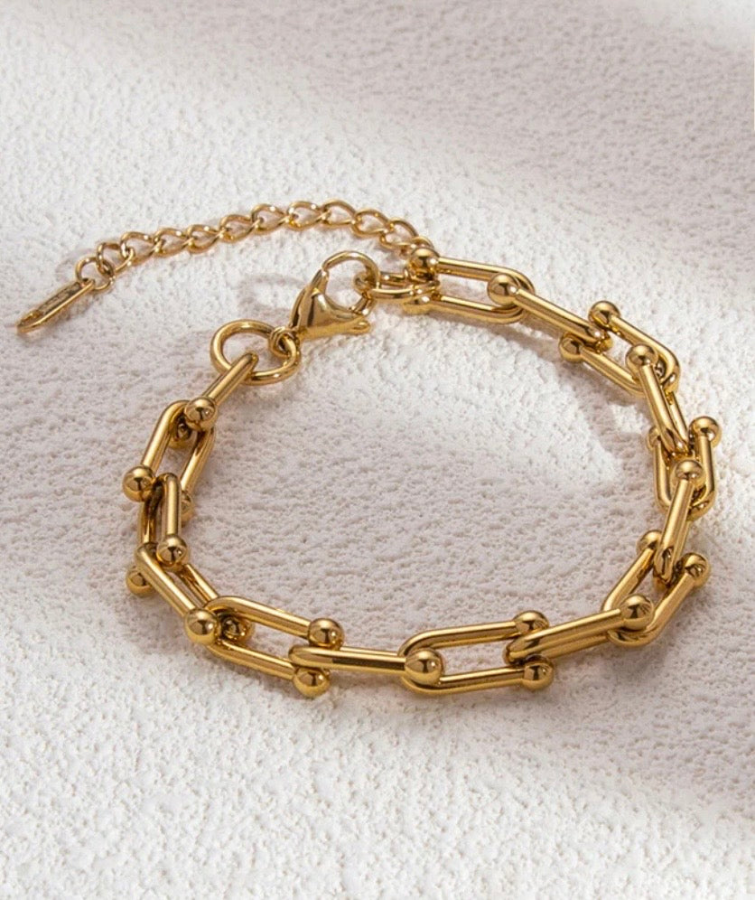 Anti Tarnish Rope Design Wraparound Bracelet