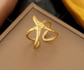 Anti Tarnish Star Themed Contemporary Adjustable Ring